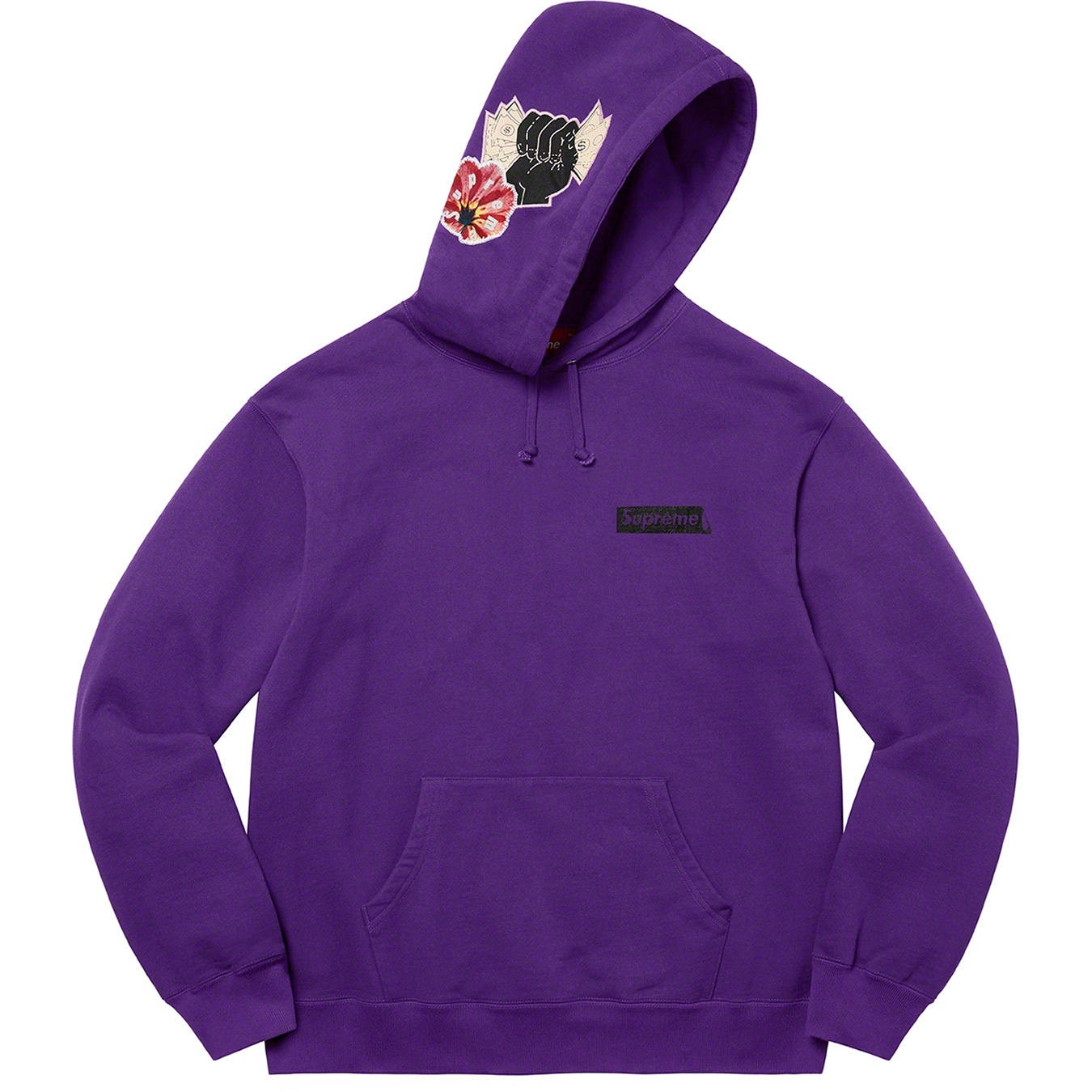 Instant High Patches Hooded Sweatshirt view 6